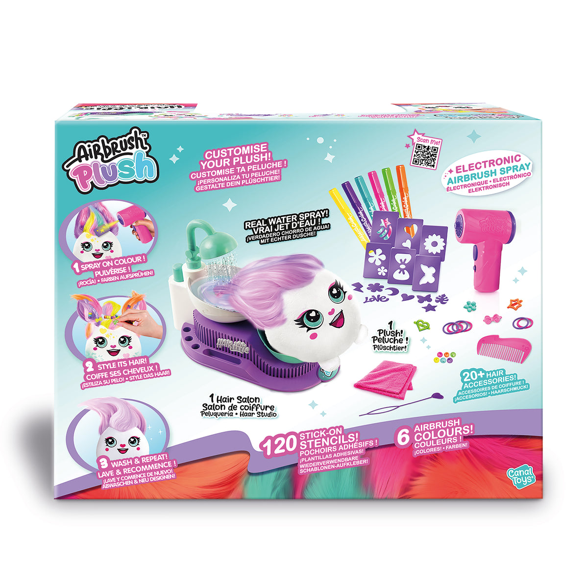 Airbrush Plush | Hair-iffic Hair Style Salon