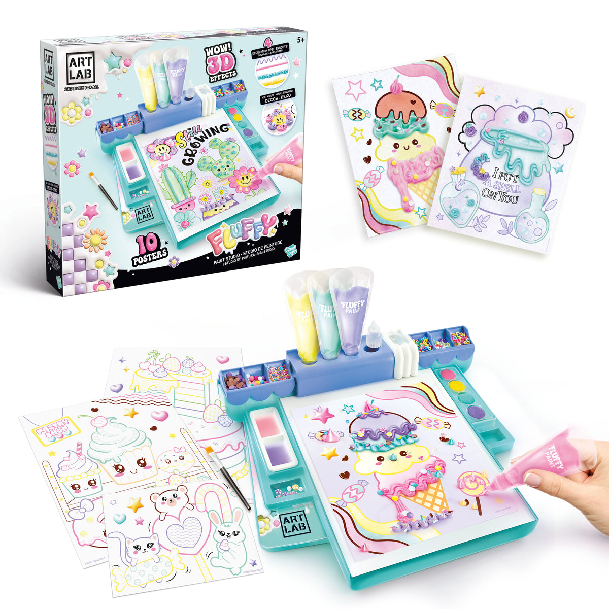 Art Lab | Fluffy Paint Studio
