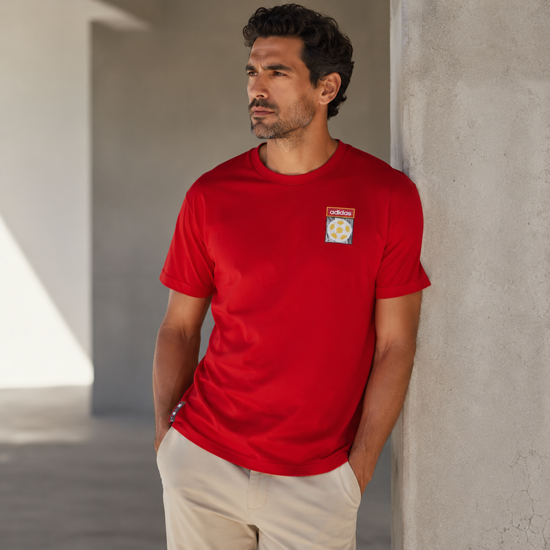 Adidas Original | Camiseta con Bandera de Países Caballero