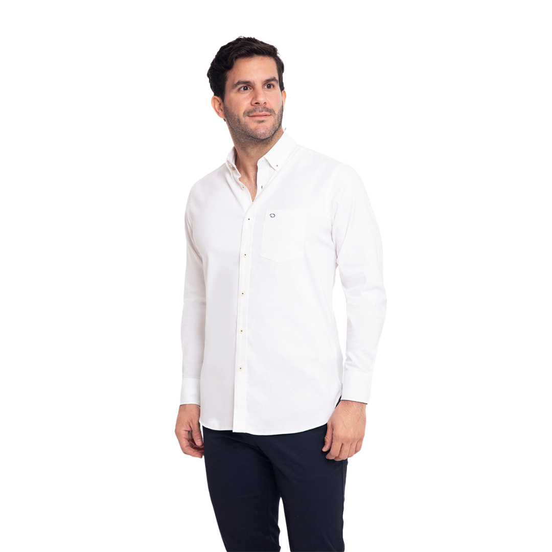 Oscar De La Renta | Camisa Casual Manga Larga