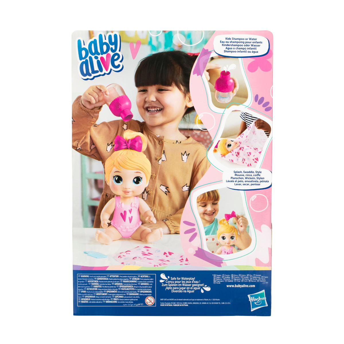 Baby Alive Harper Hugs Burbujas Relajantes