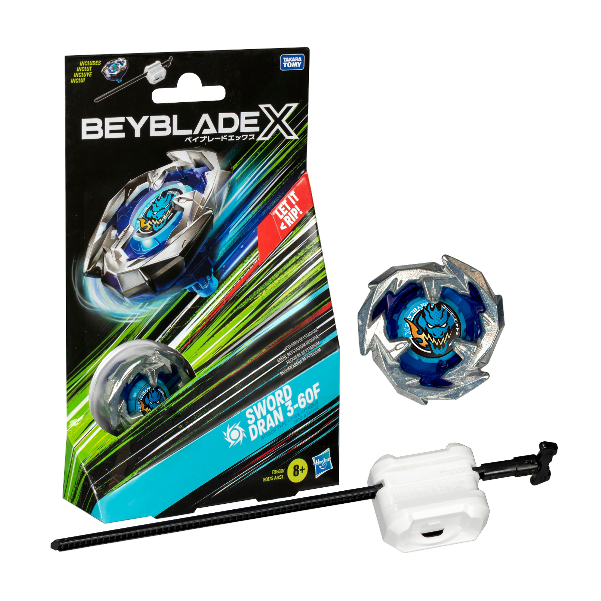 BeybladeX ウィール×3 Beyblade X Kit inicial Sword Dran 3-60F - Felix Online