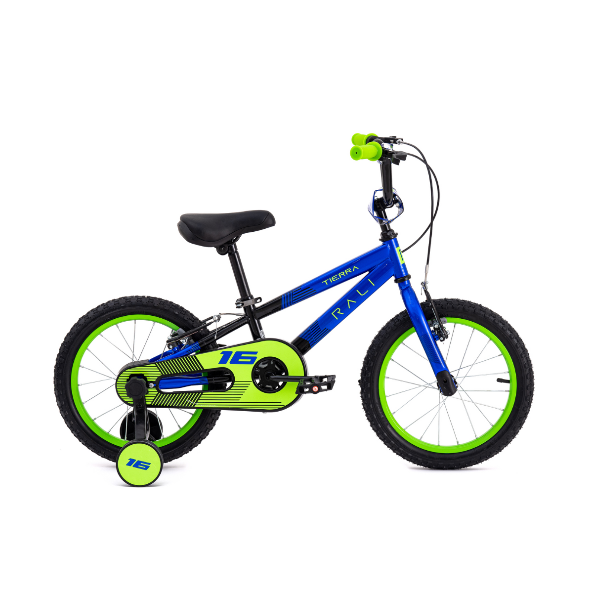 Bicicleta Infantil Tierra Negro con Azul