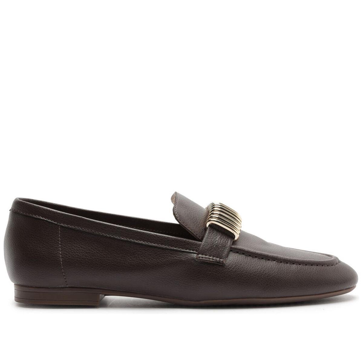 Anacapri | Mocasín con detalle metálico - Marrón