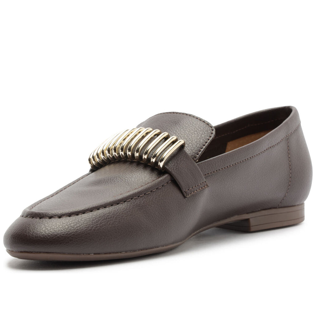 Anacapri | Mocasín con detalle metálico - Marrón