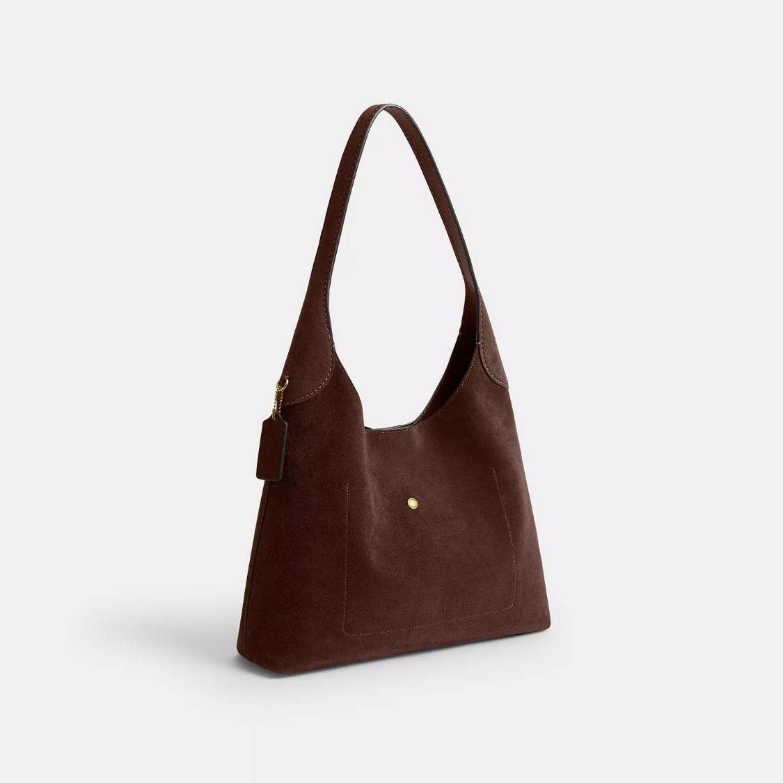 Coach | Bolso de hombro de ante Brooklyn 34