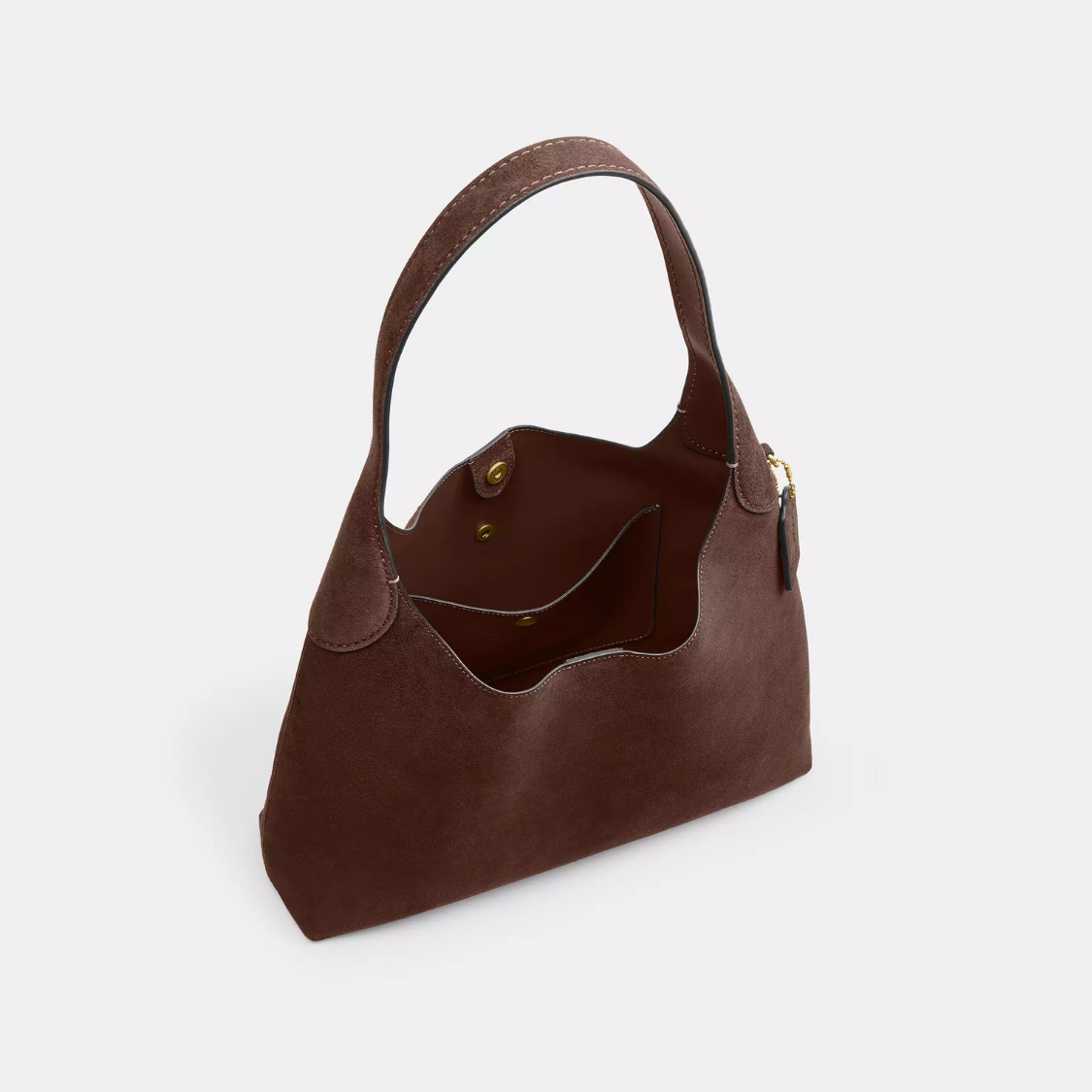 Coach | Bolso de hombro de ante Brooklyn 34