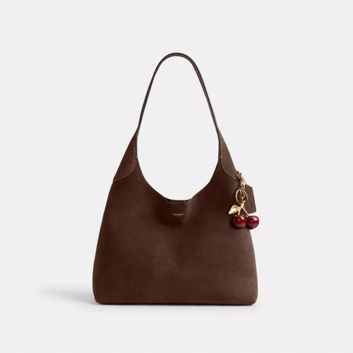 Coach | Bolso de hombro de ante Brooklyn 34
