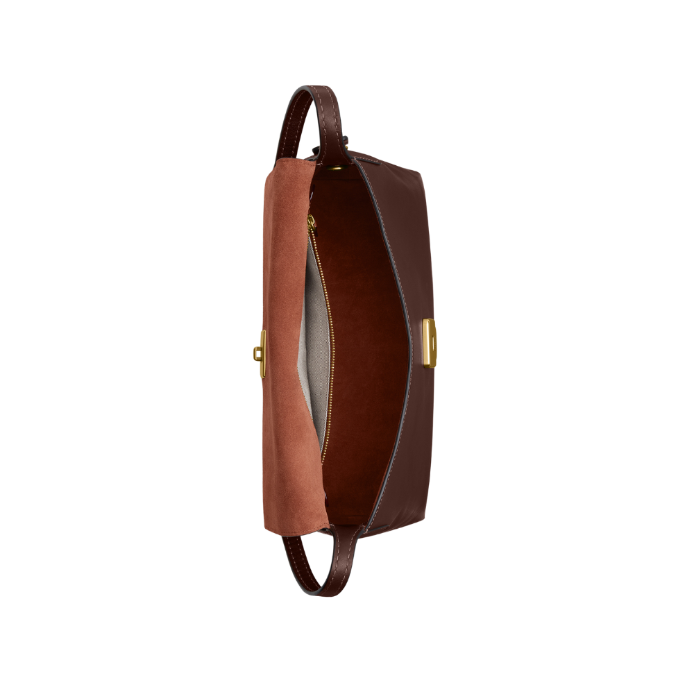 Coach | Bolso de hombro Chelsea de piel con veteado natural, 30