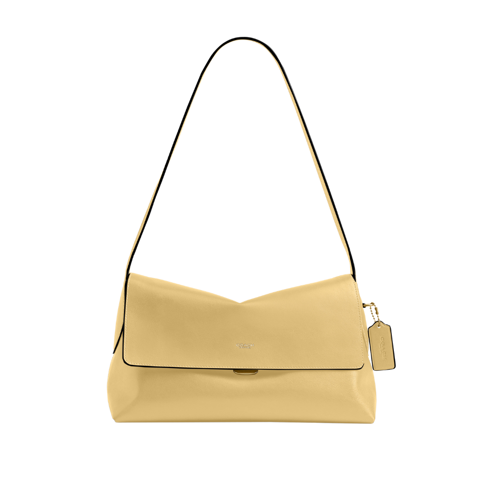 Coach | Bolso de hombro Chelsea de piel con veteado natural, 30