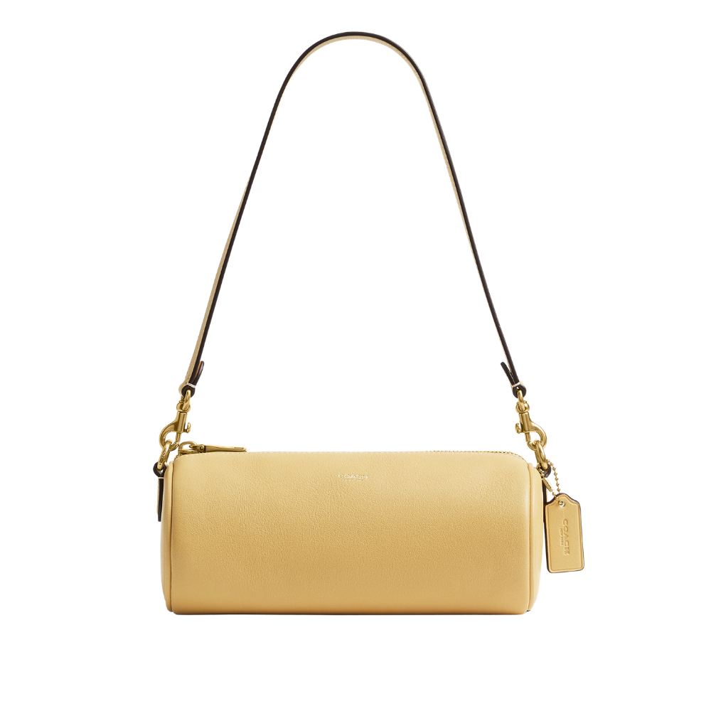 Coach | Bolso tipo barril de piel con veteado natural