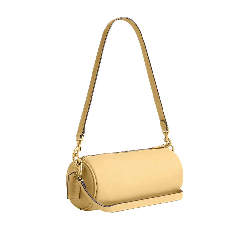 Coach | Bolso tipo barril de piel con veteado natural