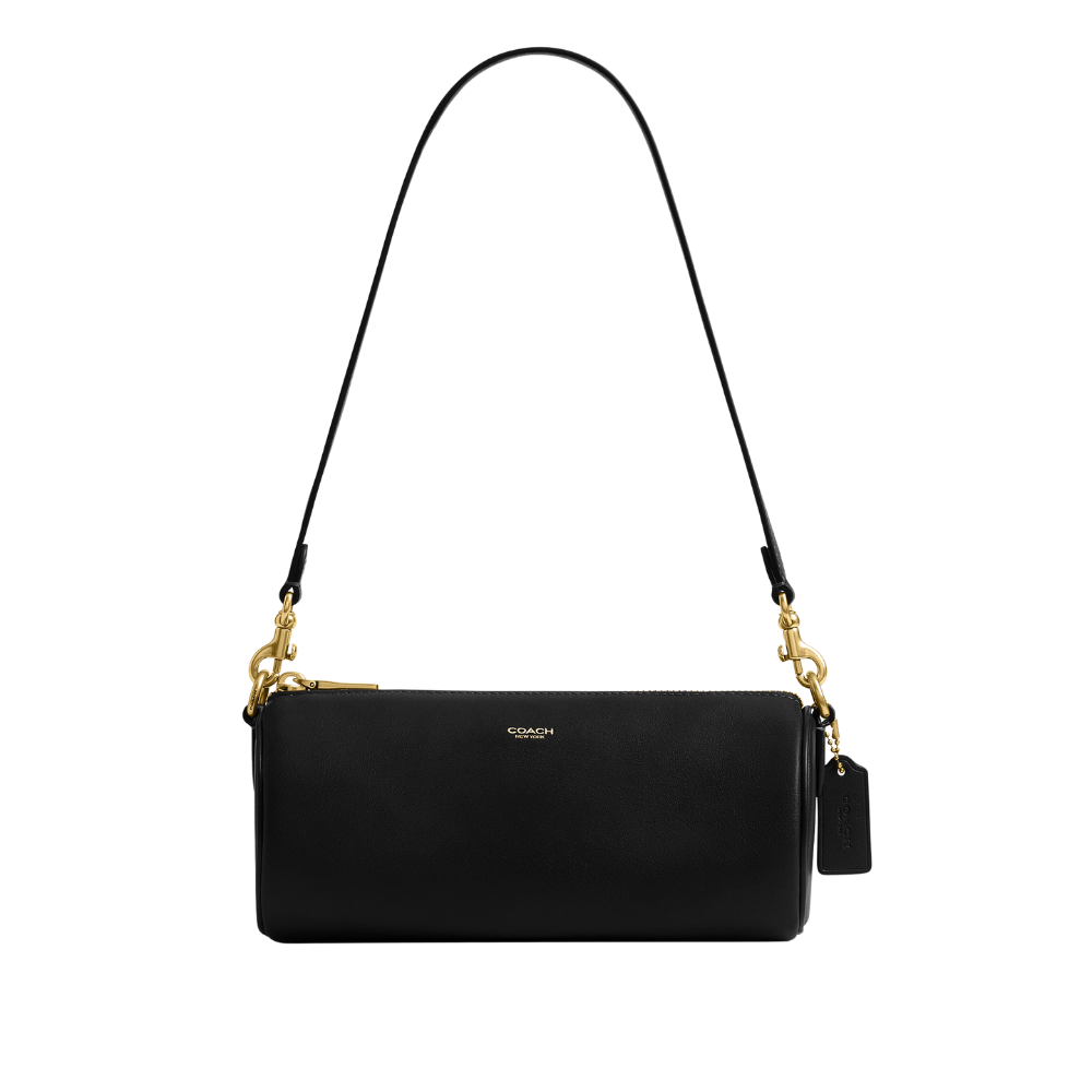 Coach | Bolso tipo barril de piel con veteado natural