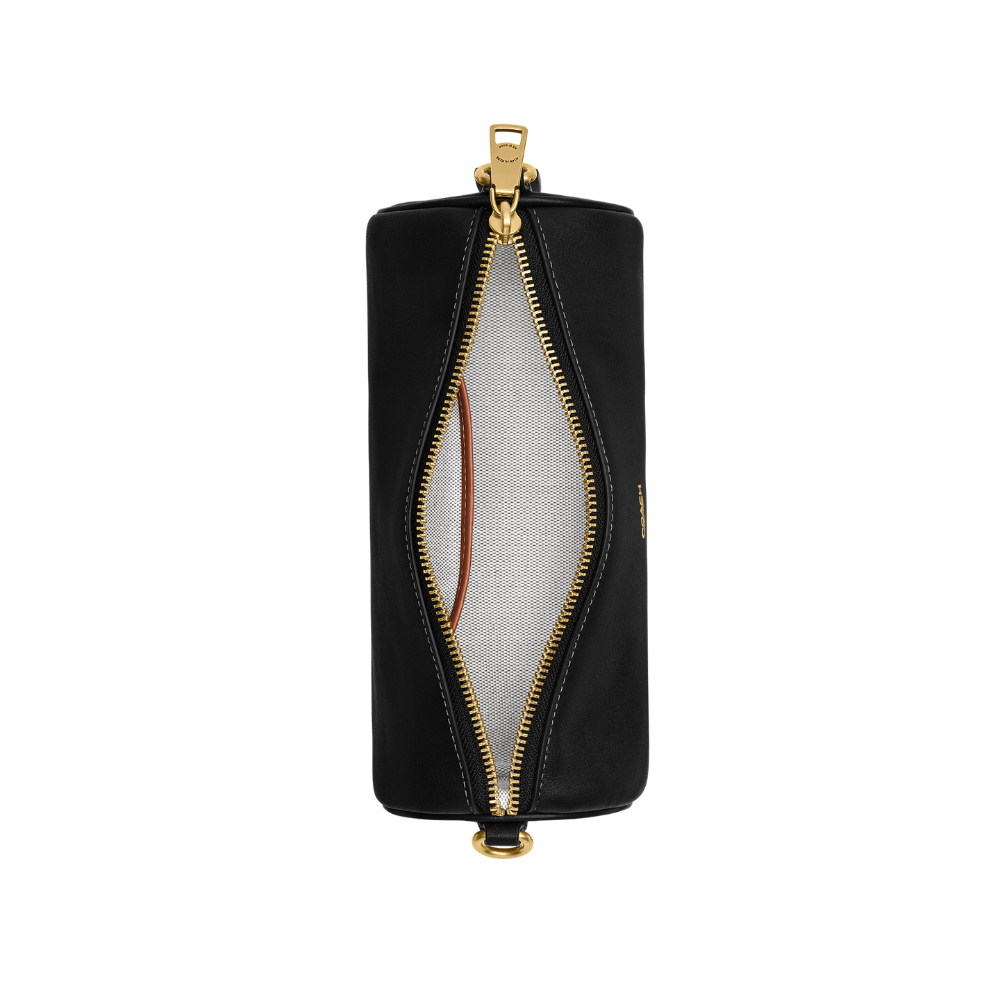 Coach | Bolso tipo barril de piel con veteado natural