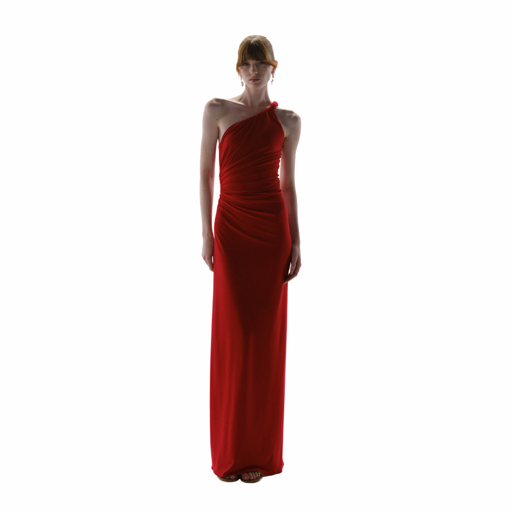 Baobab | Celele Maxi Dress Rojo Inti