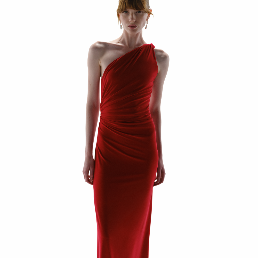 Baobab | Celele Maxi Dress Rojo Inti