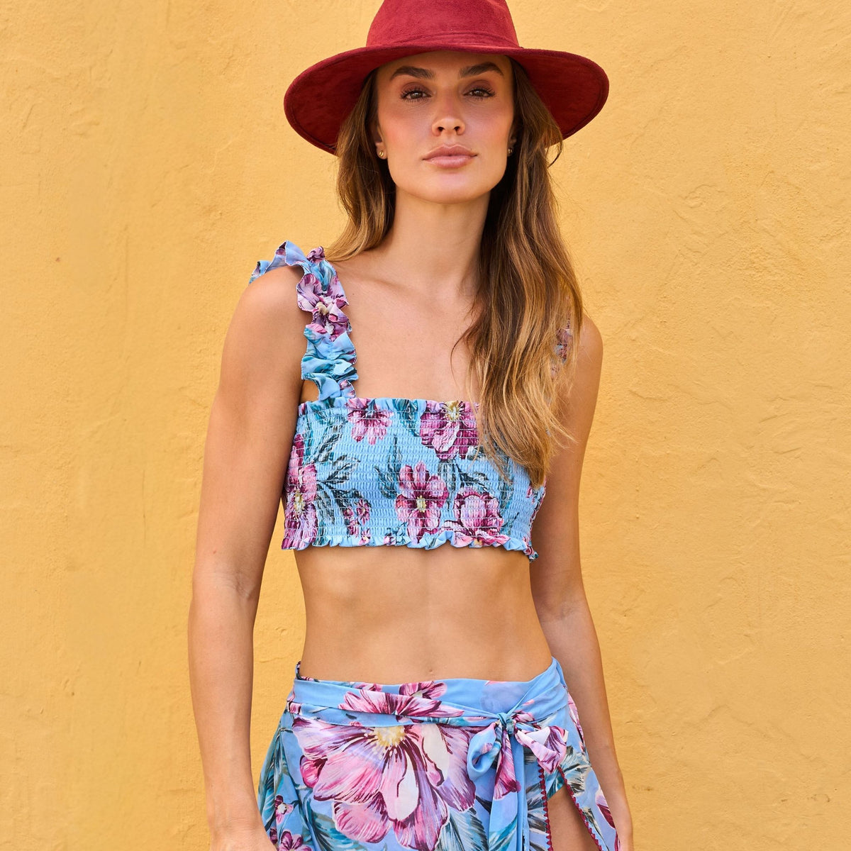 Cosita Linda | Top Bandeau de Playa Bloomberry Luxe