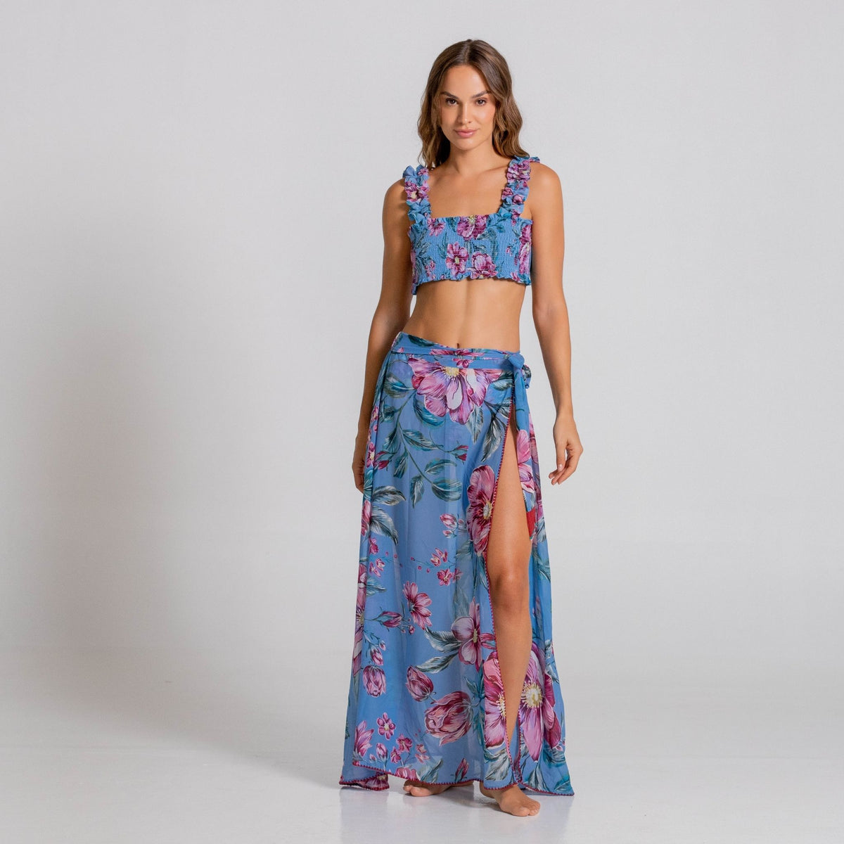 Cosita Linda | Top Bandeau de Playa Bloomberry Luxe