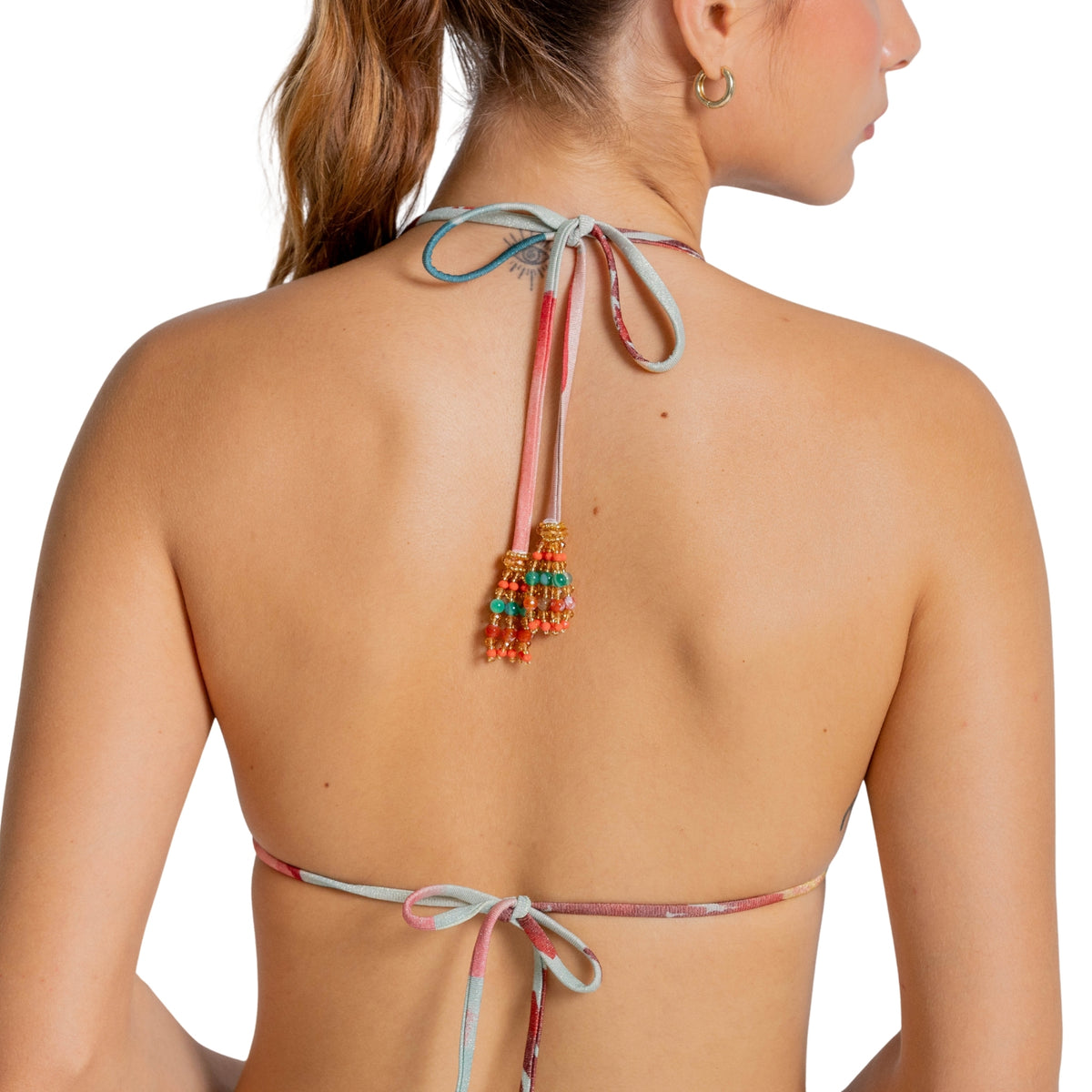 Cosita Linda | Top de Bikini Triangular Palms At Sunset