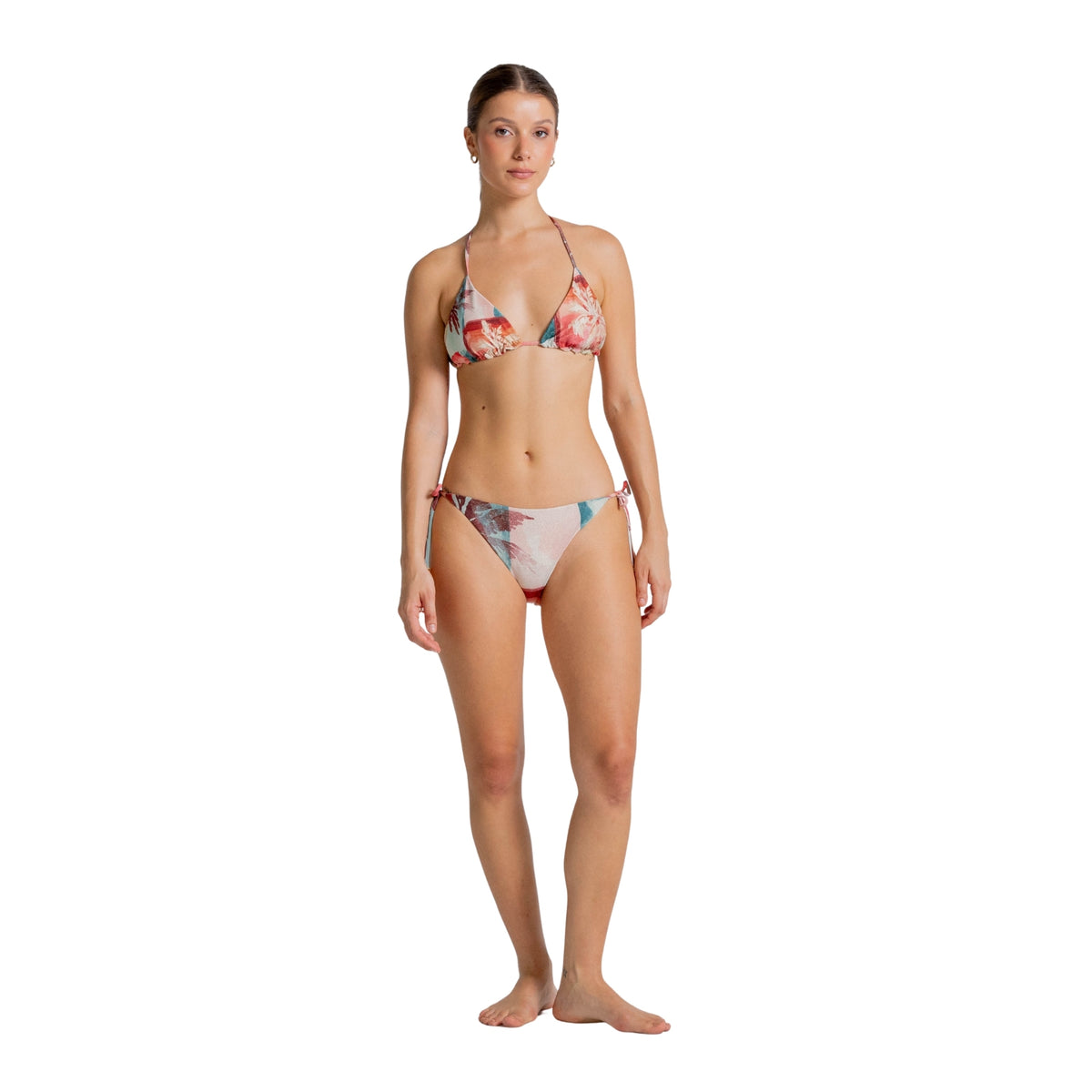 Cosita Linda | Top de Bikini Triangular Palms At Sunset