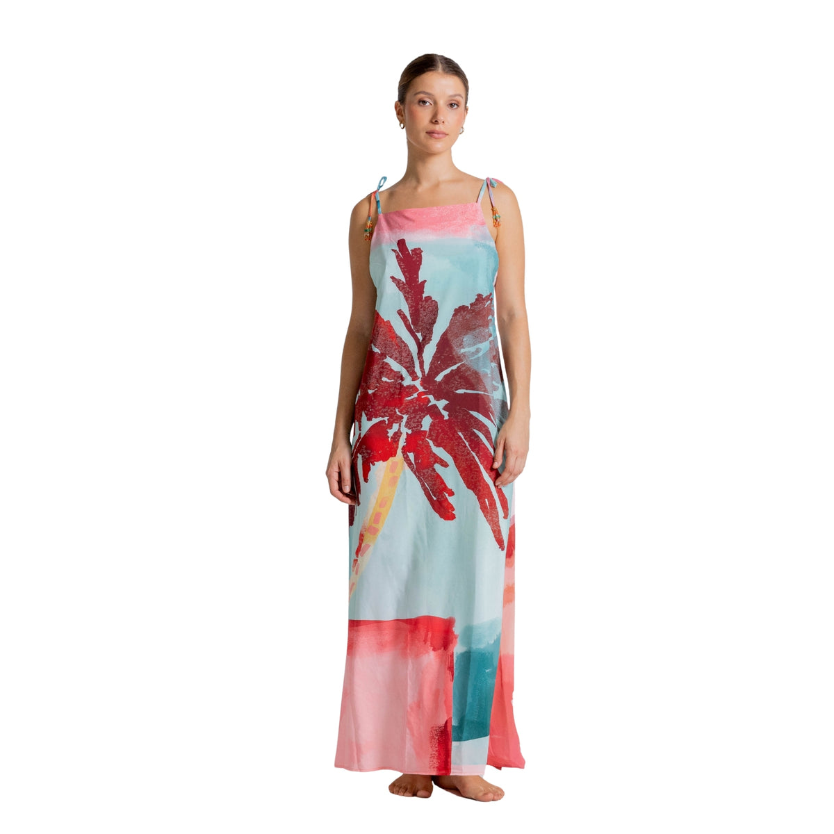 Cosita Linda | Vestido Largo de Playa Multicolor