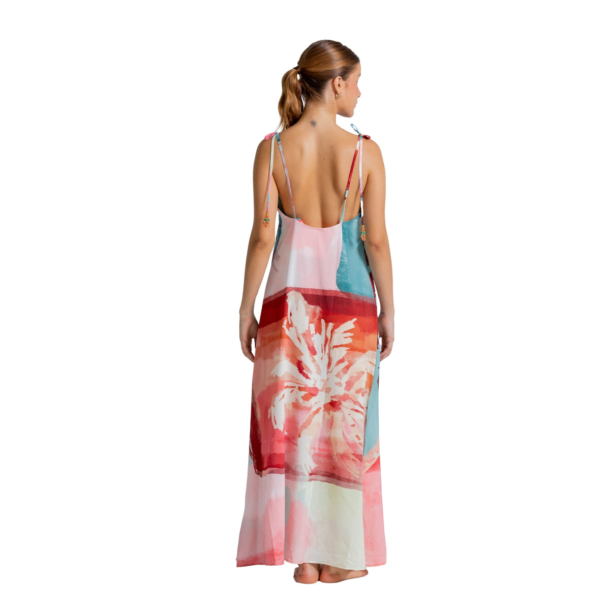 Cosita Linda | Vestido Largo de Playa Multicolor
