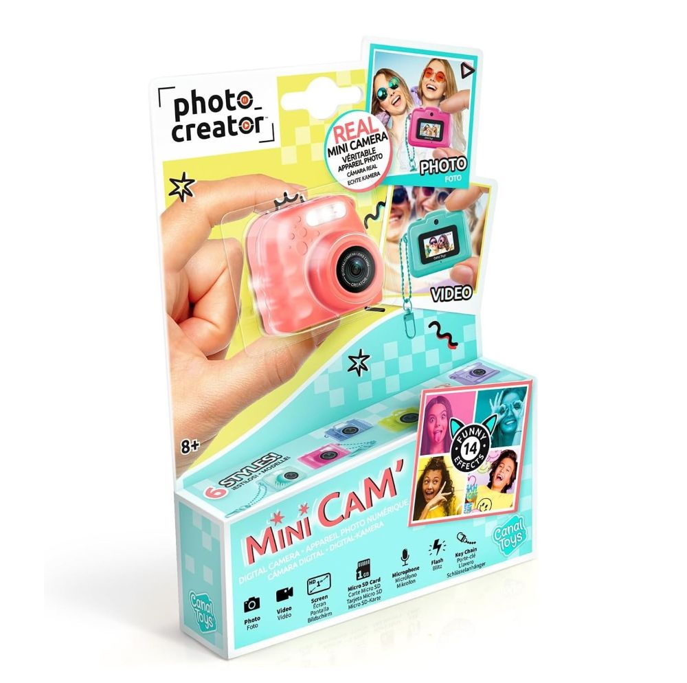 Canal Toys | Mini Cámara - Mini Cam - Photo Creator