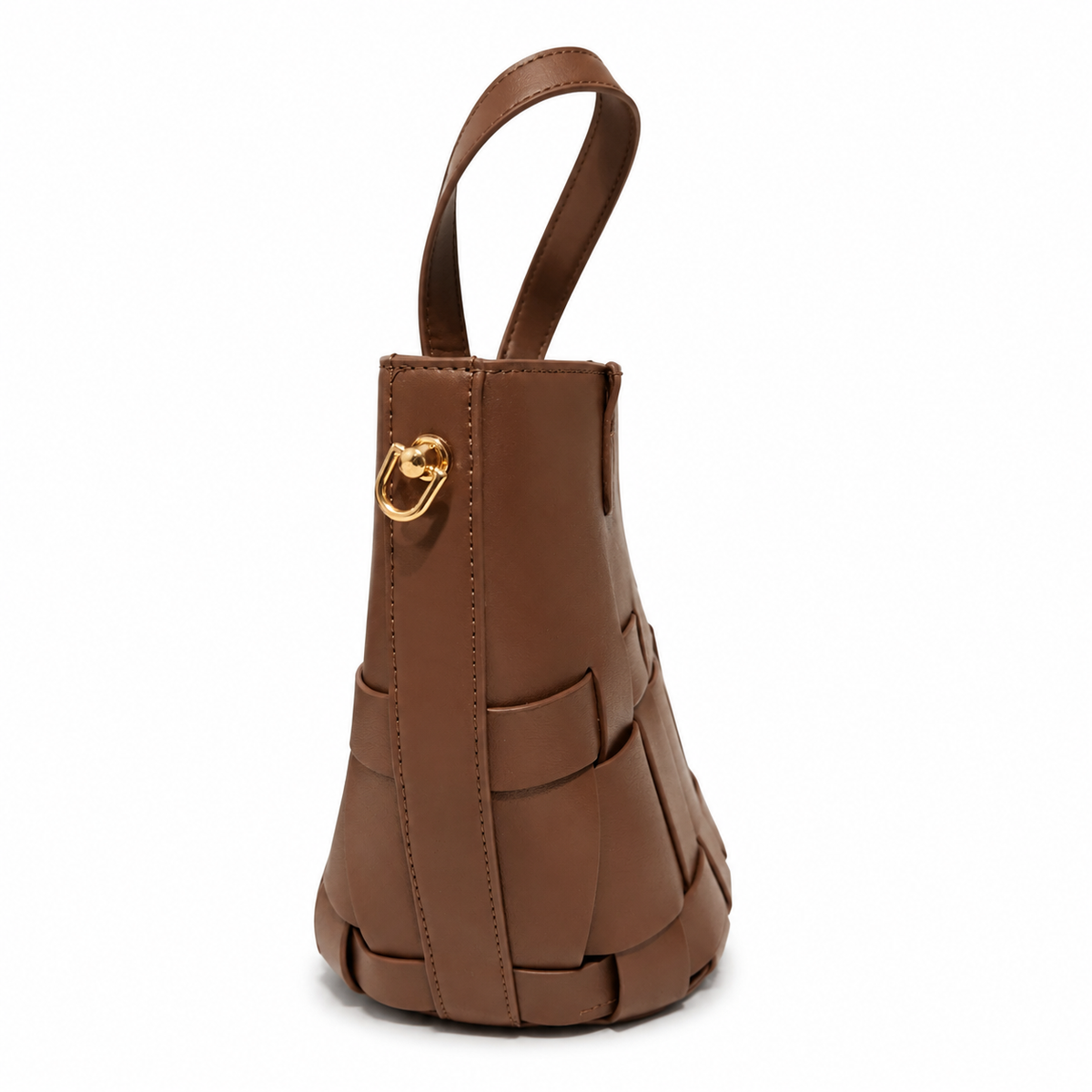 OLEA Tote Tejido Estructurado Chocolate