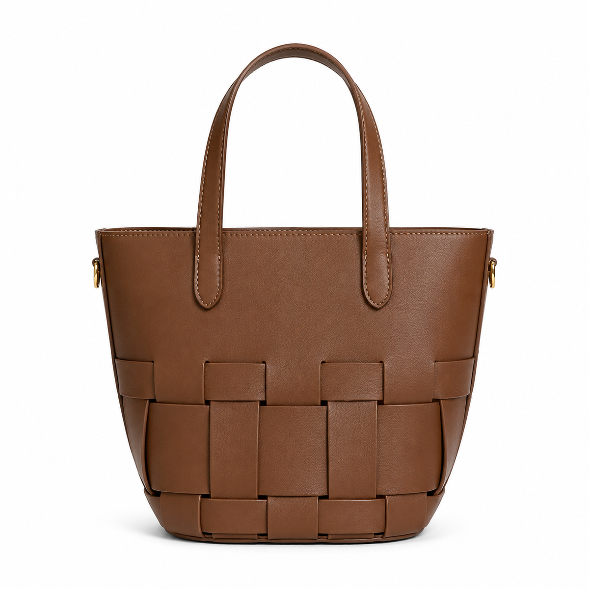 OLEA Tote Tejido Estructurado Chocolate