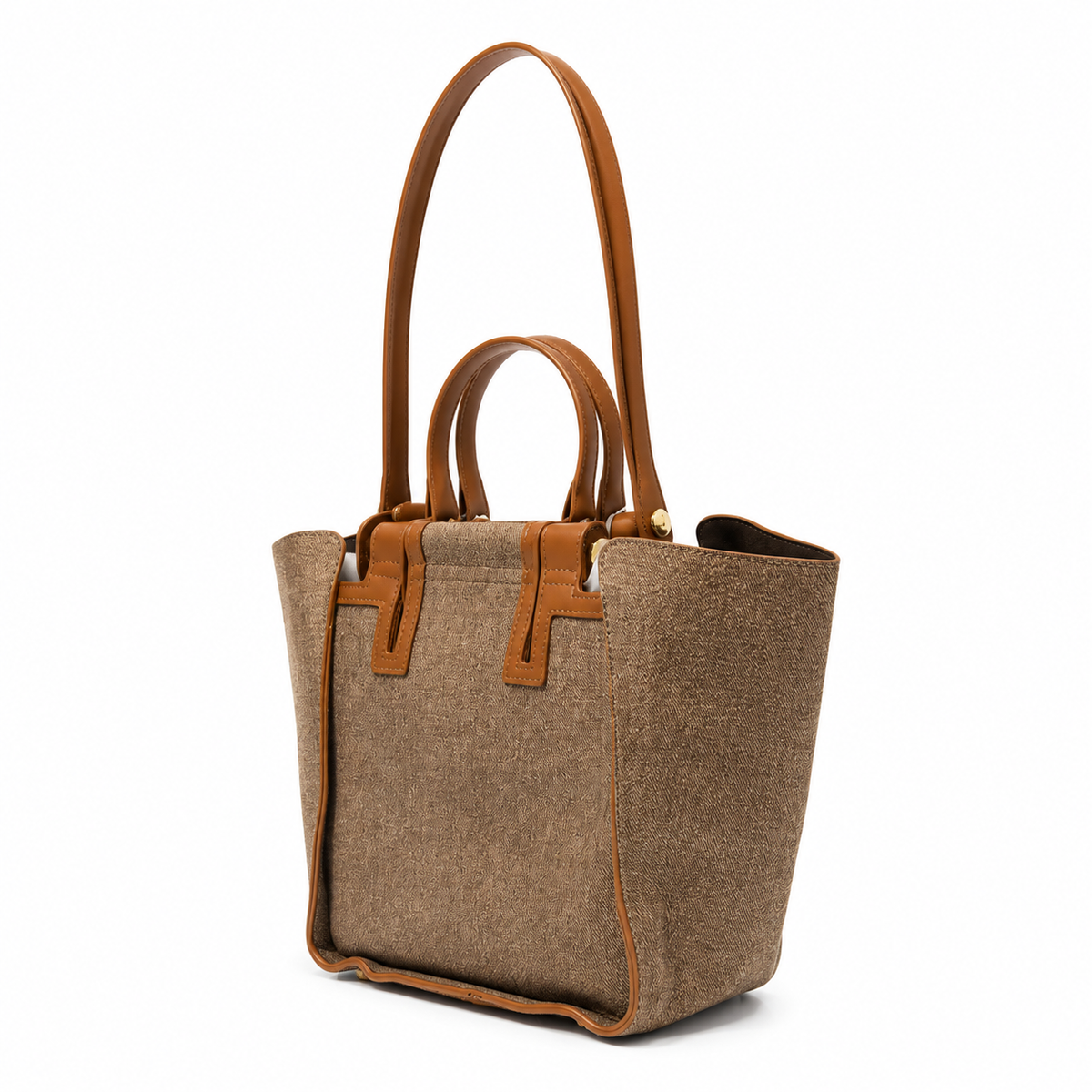 OLEA | Tote Estructurado Clásico Chocolate