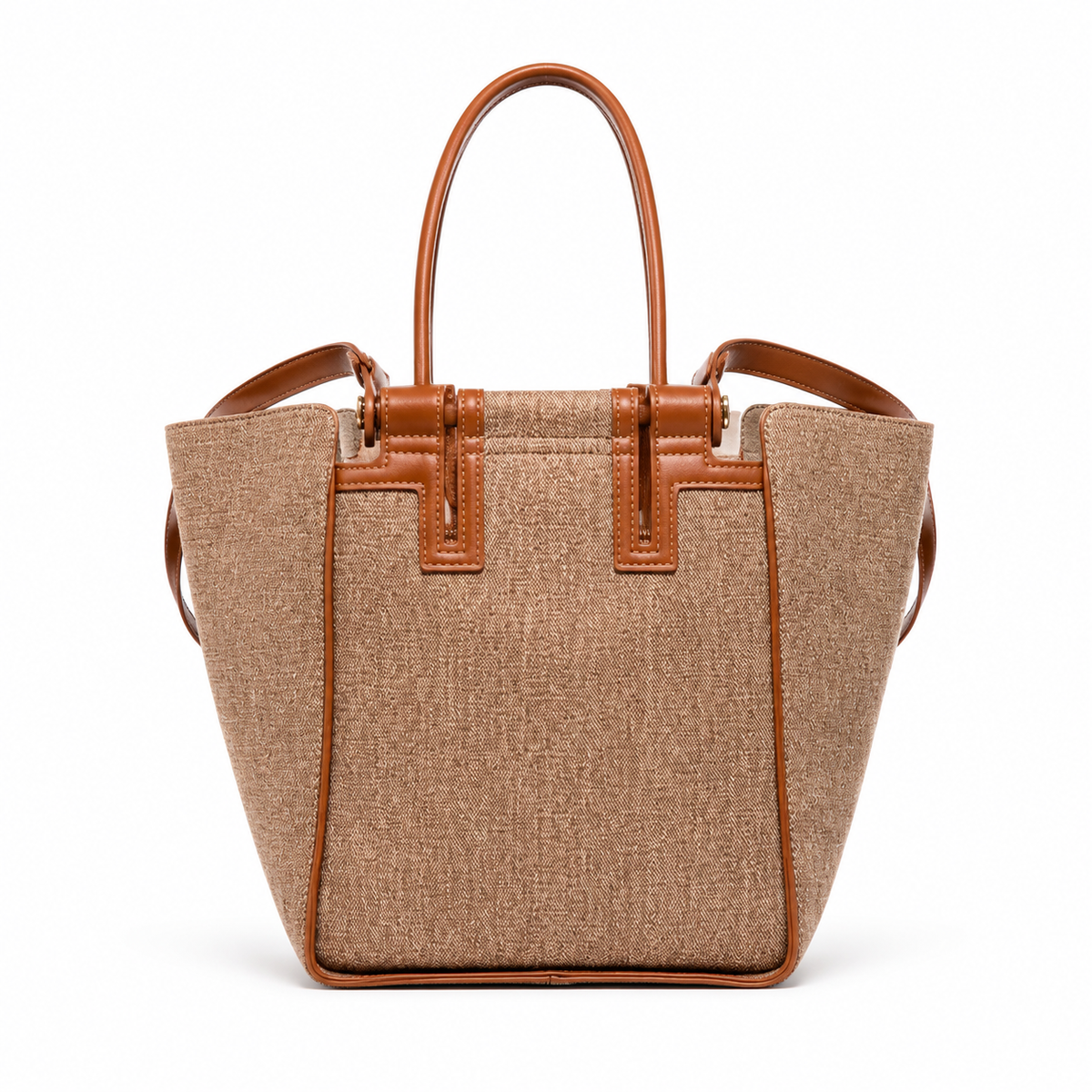 OLEA | Tote Estructurado Clásico Chocolate