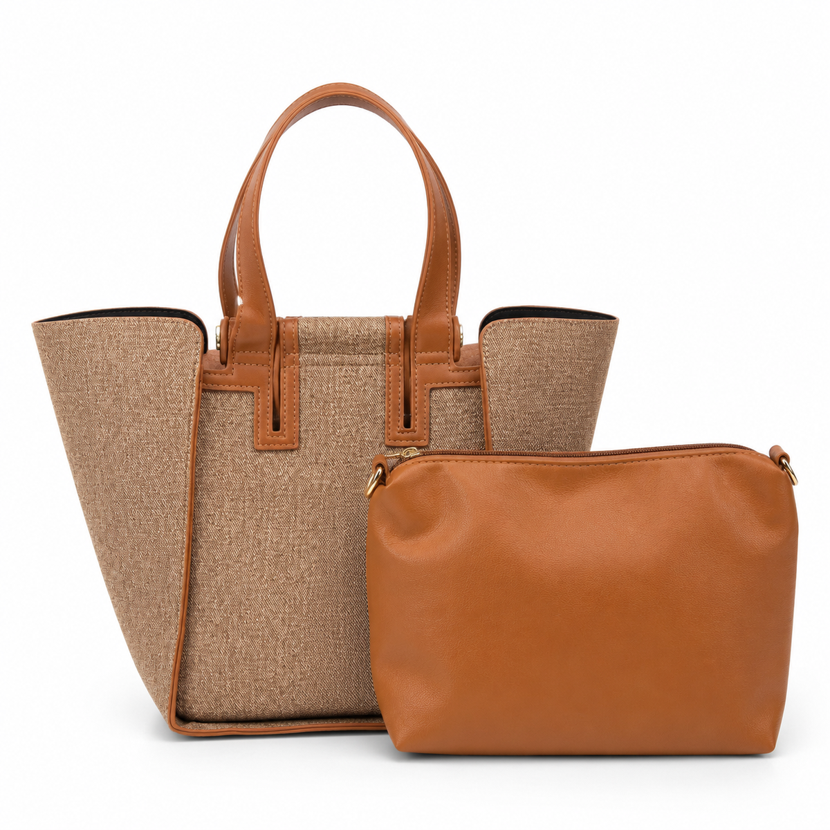 OLEA | Tote Estructurado Clásico Chocolate