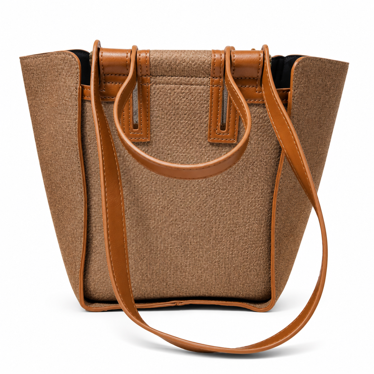 OLEA | Tote Estructurado Clásico Chocolate
