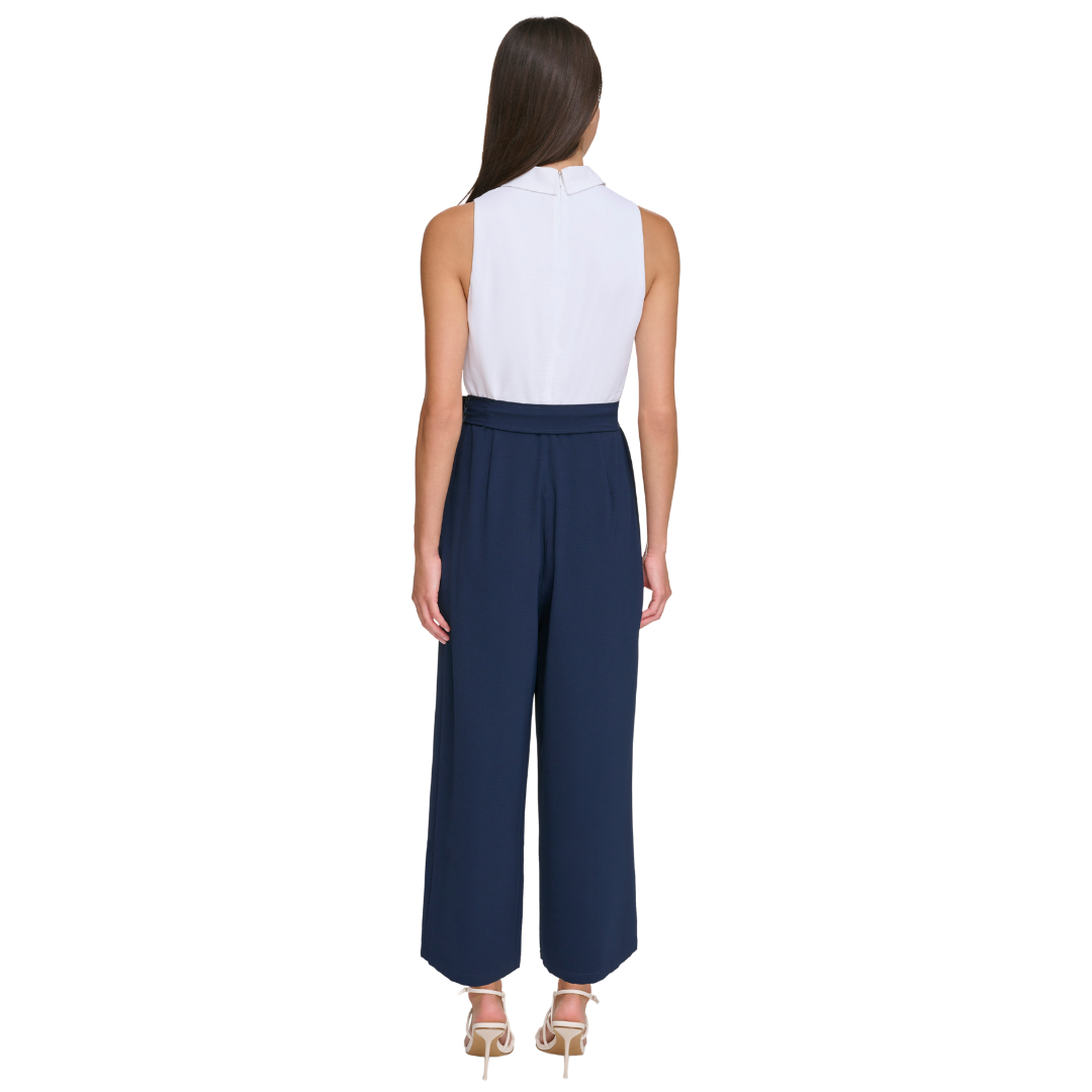 DKNY  |  Surplice Jumpsuit Dama