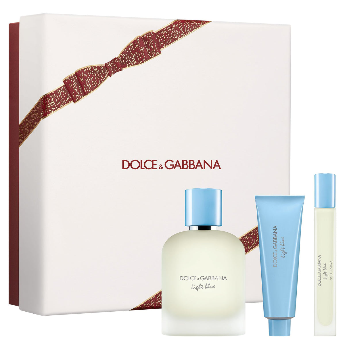 Dolce&Gabbana | Light Blue Pour Homme Eau De Toilette Trio Gift Set