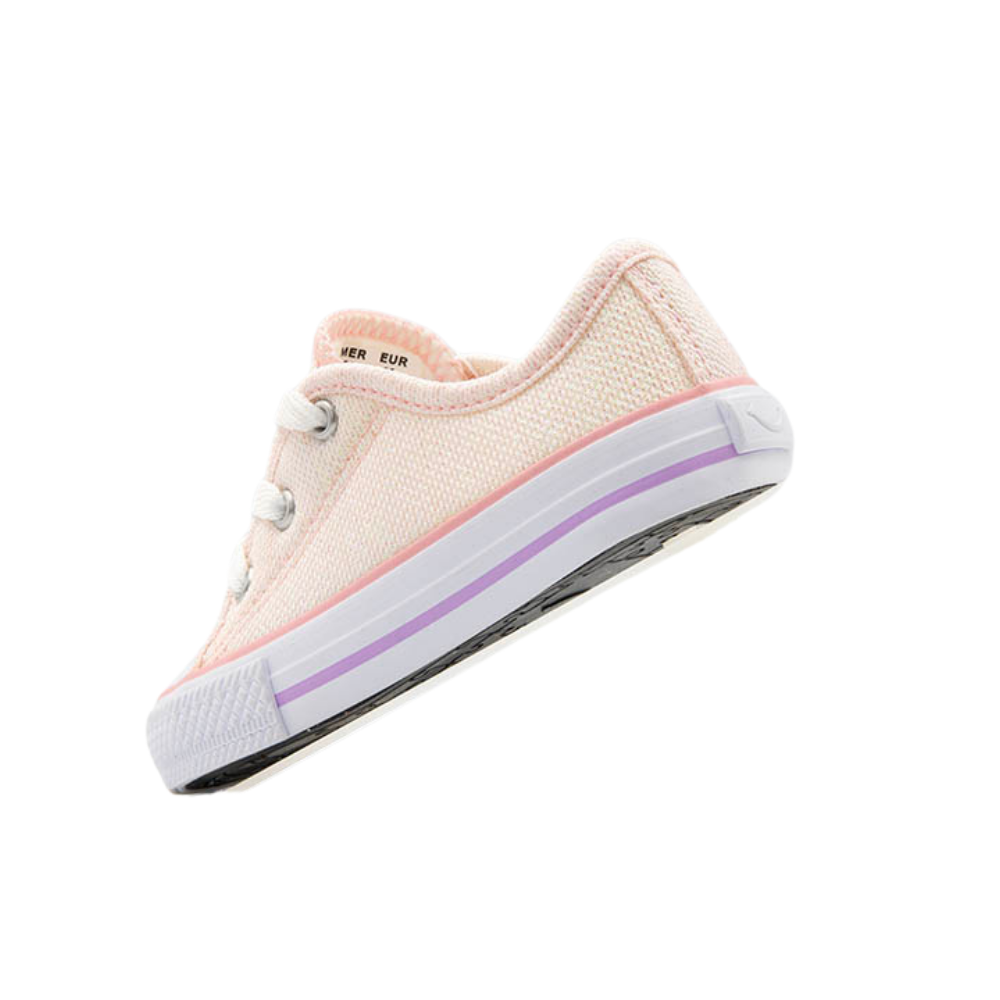Diversão | Tênis Baby Canvas Low Rose para Niñas