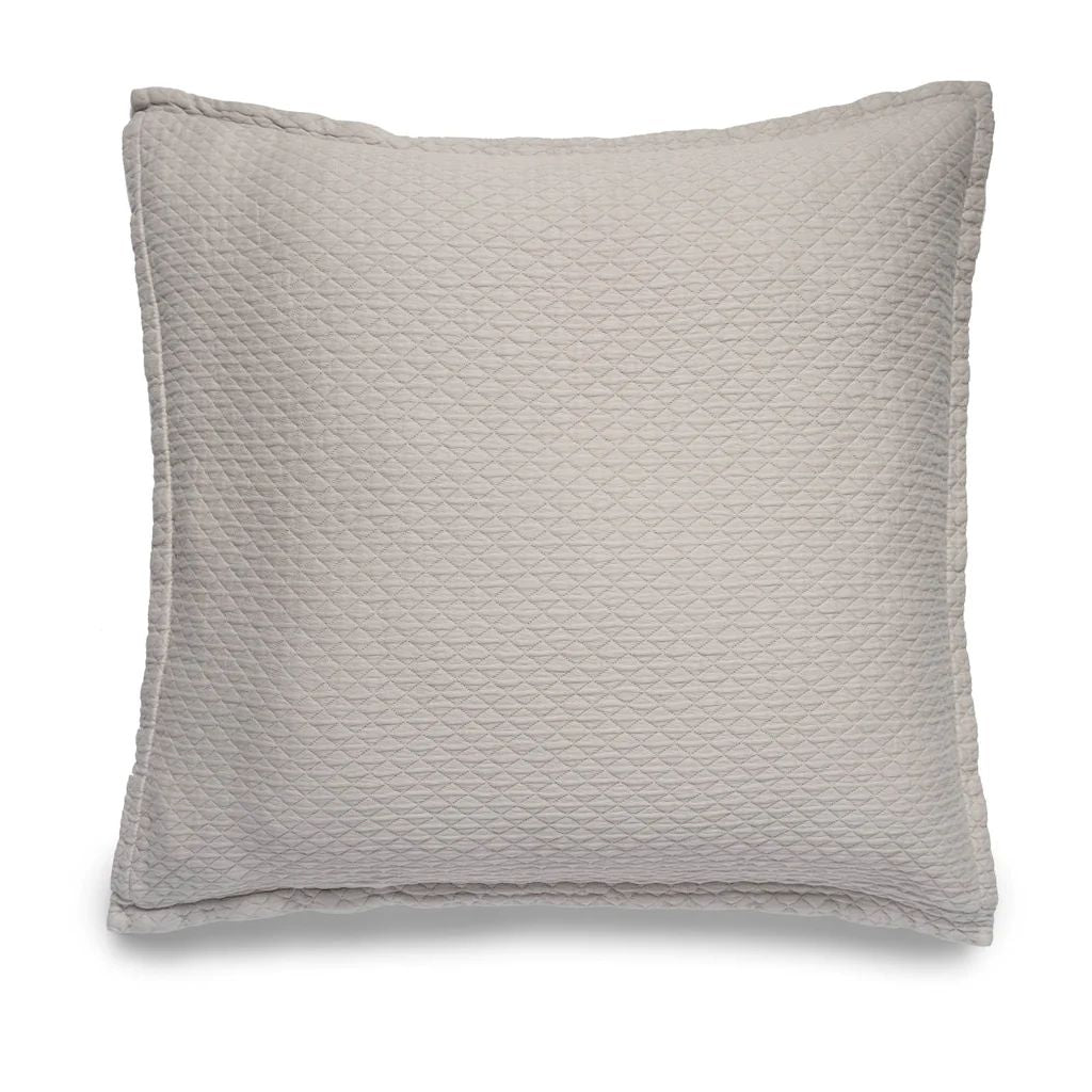 Kassatex Premium | Set x2 Fundas Diamante Acolchonadas Para Almohadas