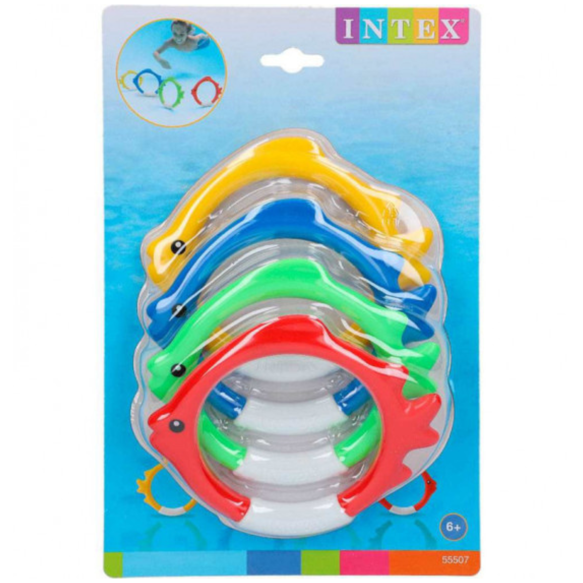Intex | Aros de Buceo en Forma de Pez