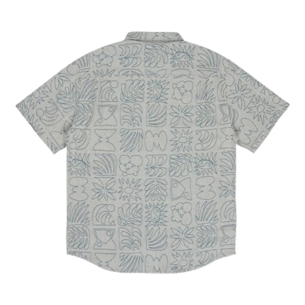 Billabong | Camisa de Manga Corta Sundays Jacquard para Caballero