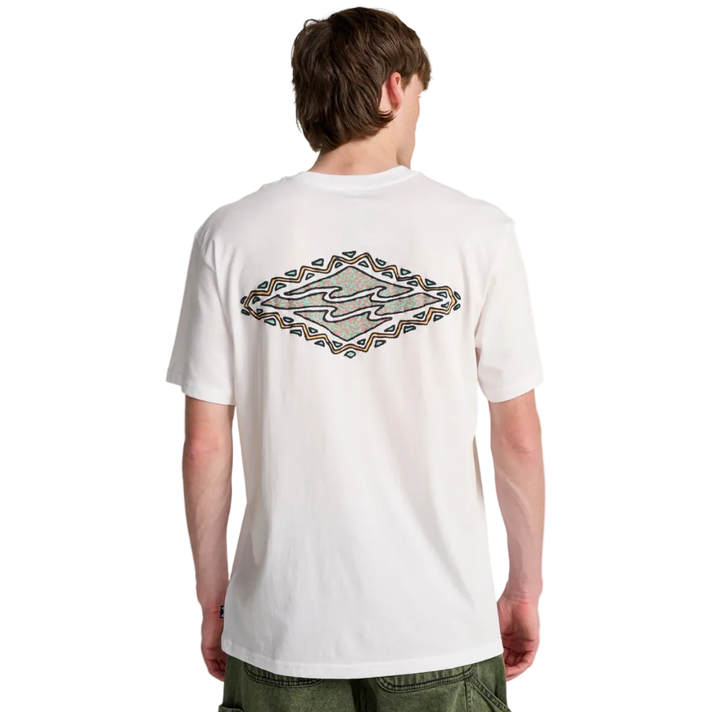Billabong | Camiseta de Manga Corta Crayon Wave para Caballero
