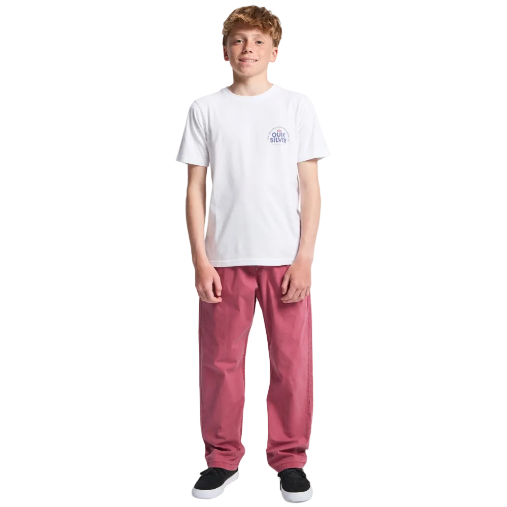 QuikSilver | Fundamental Ride Camiseta de Manga Corta para Niño