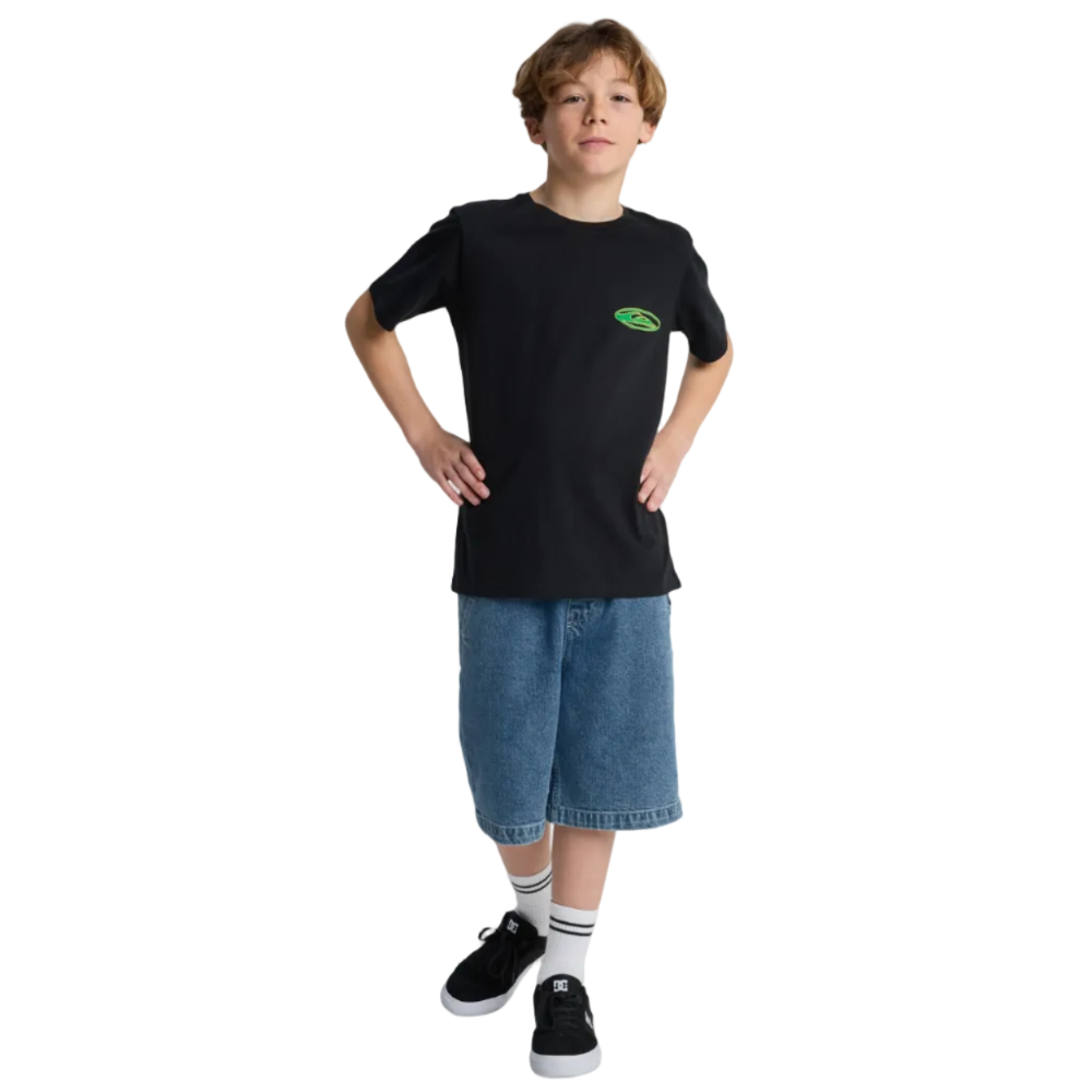 QuikSilver | Quik Globe Camiseta de Manga Corta para Niño