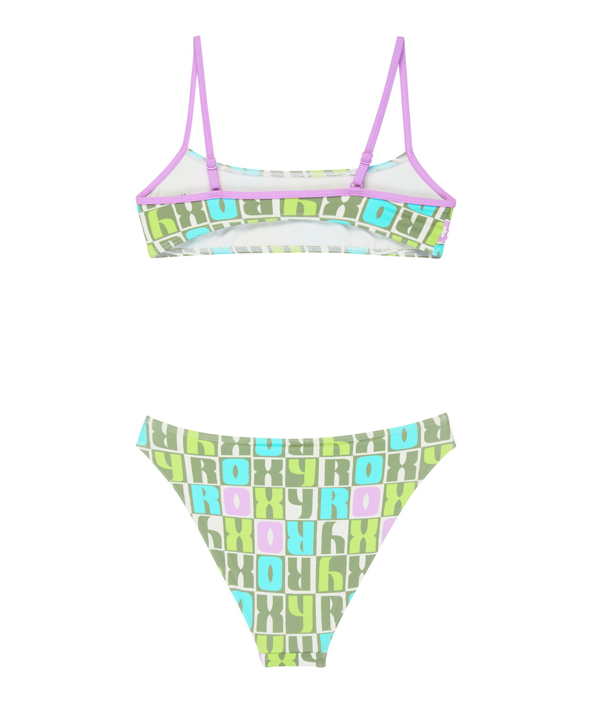 Roxy | Bikini Bralette Letter Up Set para Niña