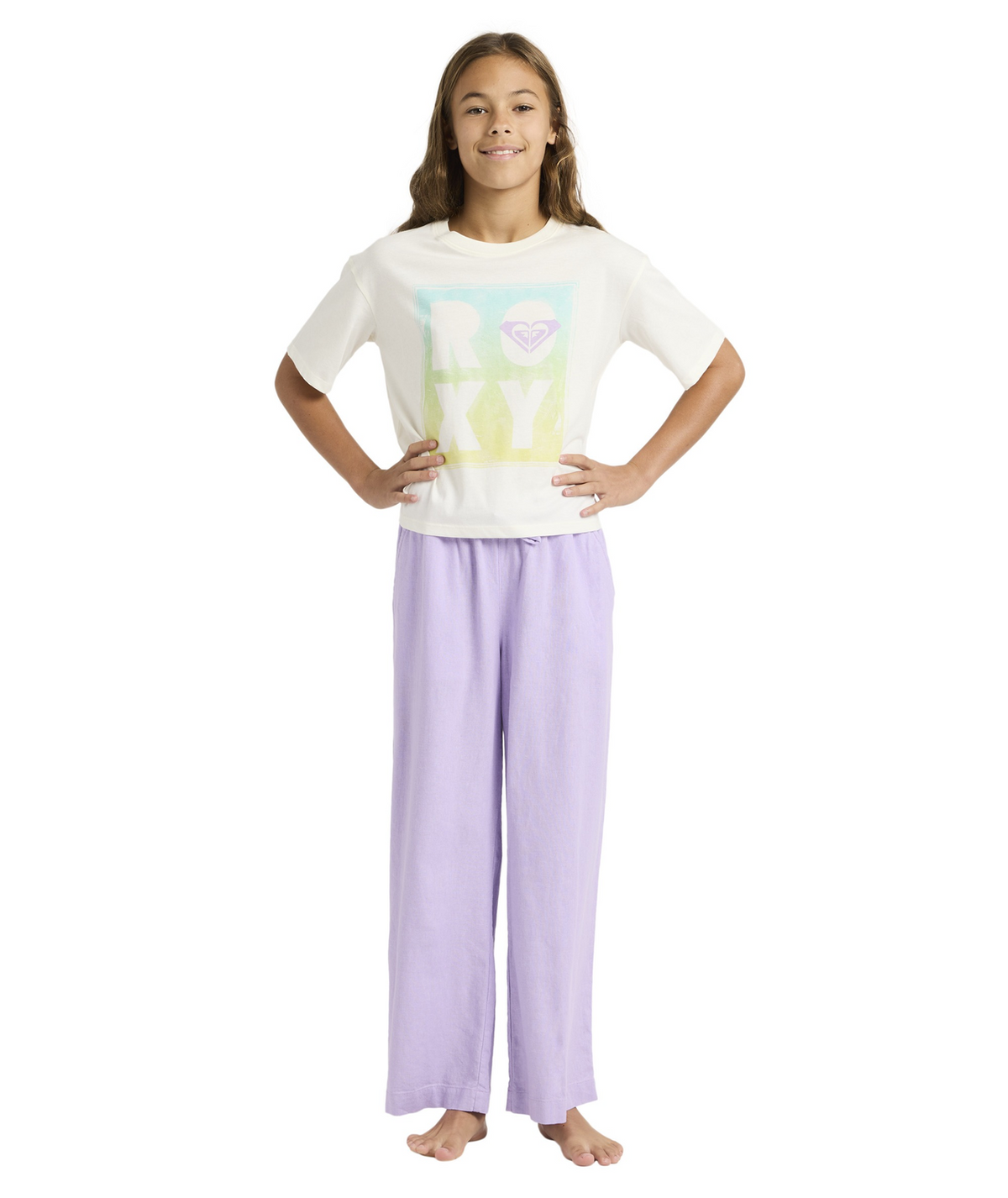 Roxy | Daisyloose Beach Camiseta de Manga Corta  para Niña