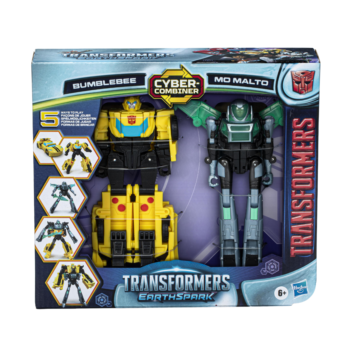 EarthSpark Cyber-Combiner Bumblebee &amp; Mo Malto