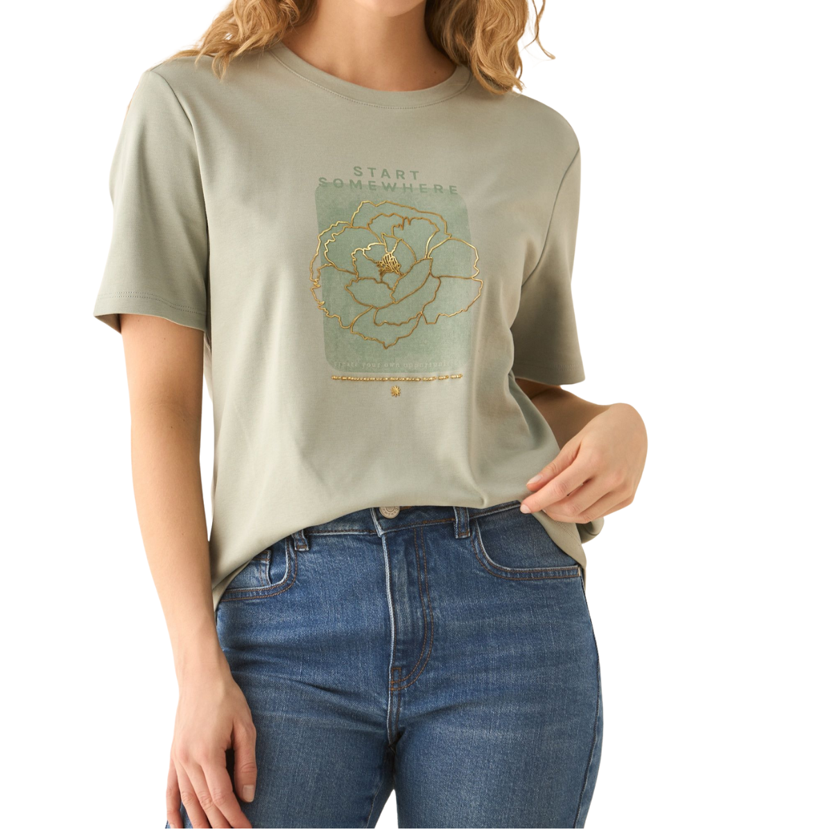 Esprit | Camiseta Básica Manga Corta para Mujer