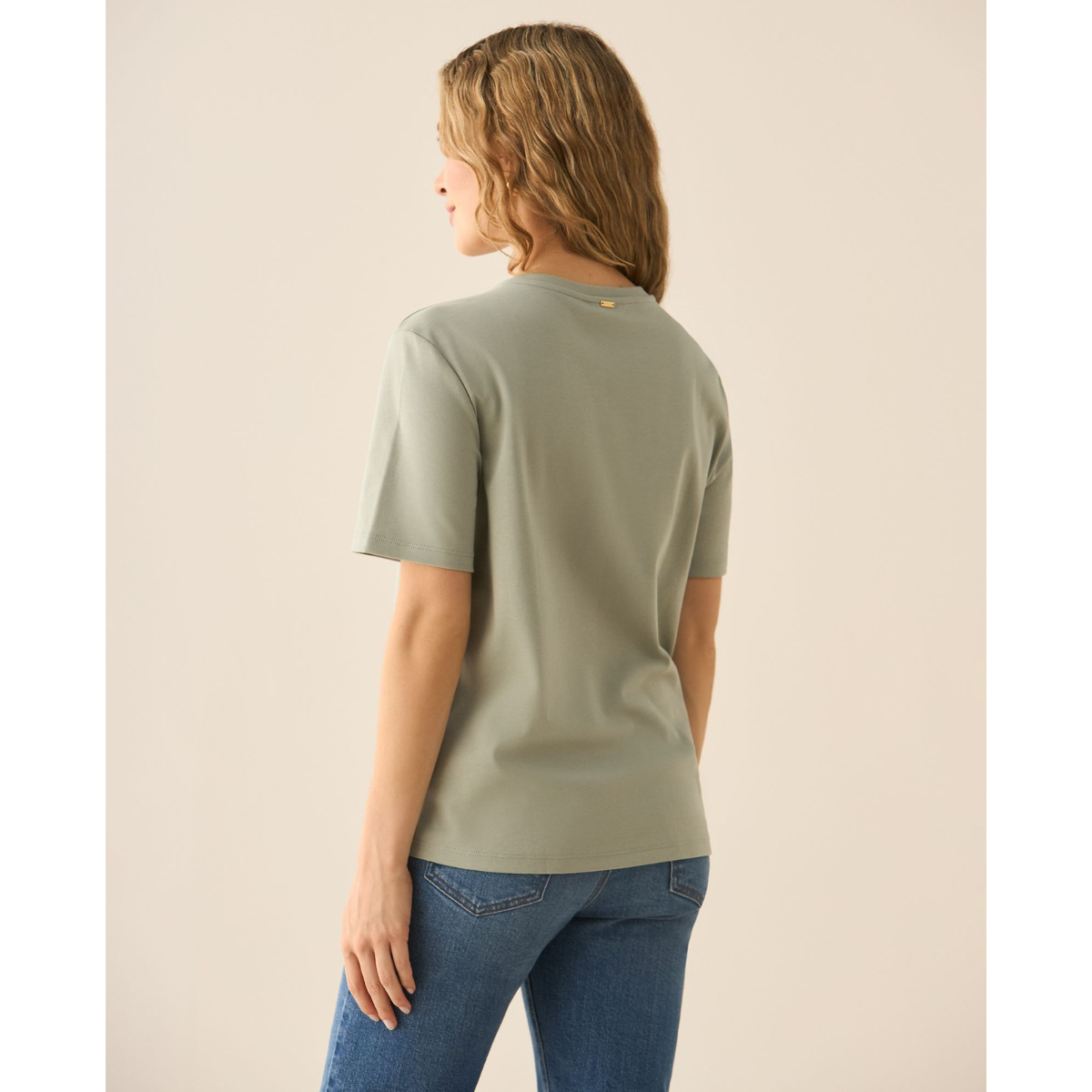 Esprit | Camiseta Básica Manga Corta para Mujer
