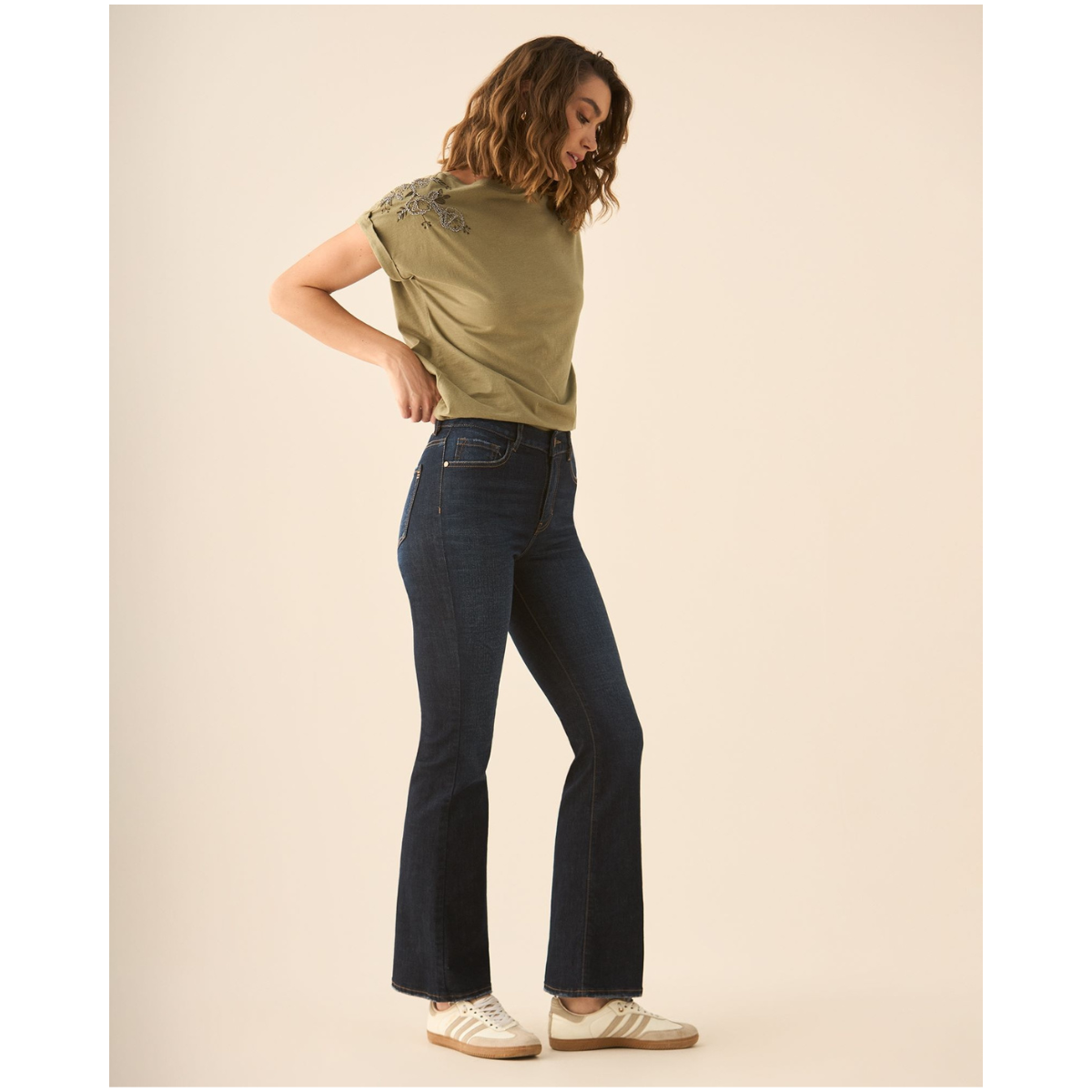 Esprit | Jean Boot Cut Tono Oscuro Para Mujer