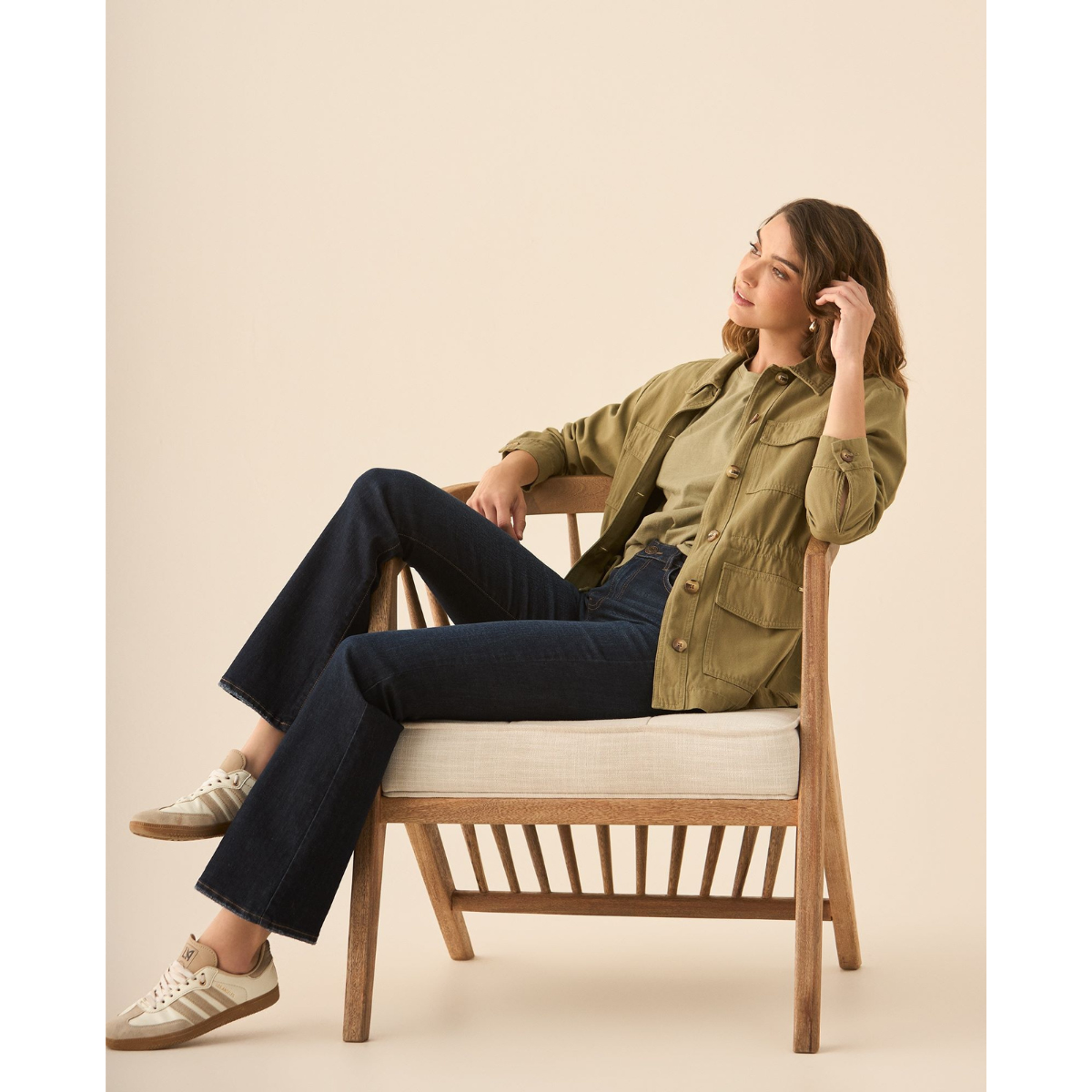 Esprit | Jean Boot Cut Tono Oscuro Para Mujer