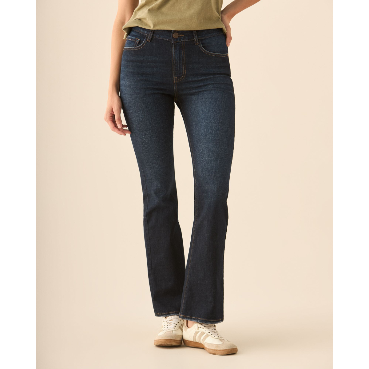 Esprit | Jean Boot Cut Tono Oscuro Para Mujer